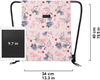 Custom Wholesale Drawstring Bag Backpack Travel Cotton Canvas Drawstring Backpack Gift Bag Drawstring Backpack With Pocket