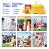 Wholesale Outdoor Picnic Insulation Lunch Bag Cooler Food Bag For Kids