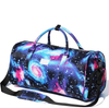 Multifunctional girls women travel duffel storage bags luggage overnight carry on weekend sport duffel bag with strap