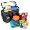 Multipurpose Large Capacity Insulated Cooler Bag Portable Picnic Bag With Shoulder Strap