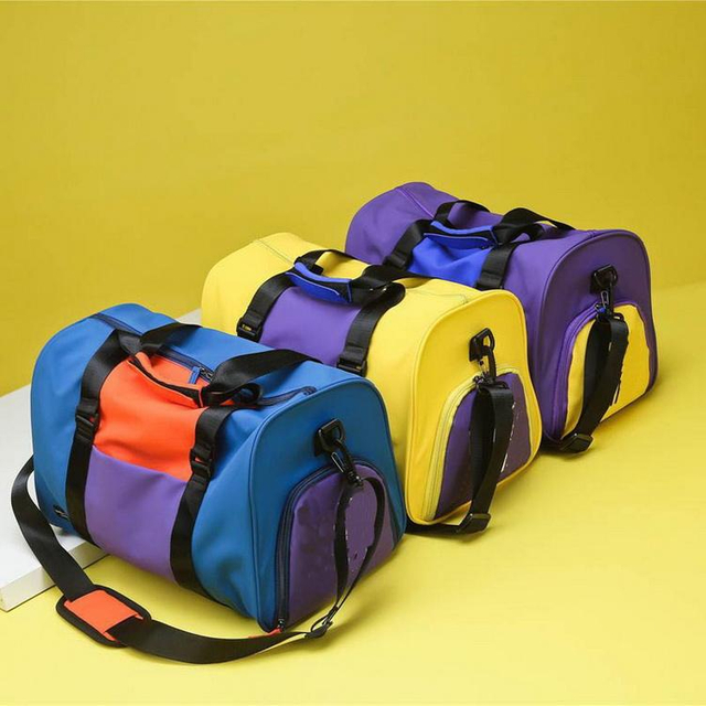 High quality hot sell sport travel gym bags for men waterproof nylon women sport weekend bag custom logo