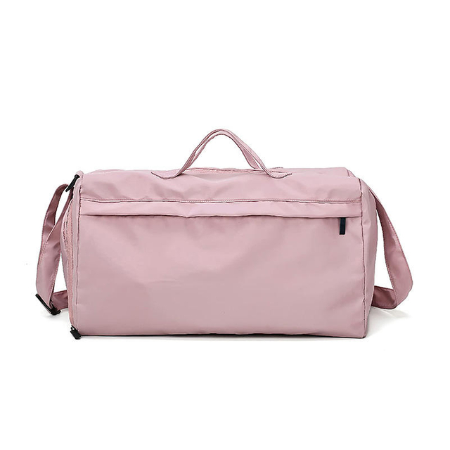 Popular Pink Lady Sport Gym Bag Custom Travel Duffel Bag With Waterproof PVC Wet Compartment