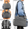 Weekend dogs cats travelling backpack airline approved tote food carrier bag pet dog travel bag organizer with multi-Function