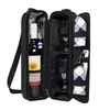 Luxury Red Wine Bottle Glasses Carry Cooler Bag High Quality Picnic Wine Tote Bag