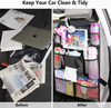 Car Seat Organizer Backseat Car Boot Organizer with Touchable Tablet Holder for Kids