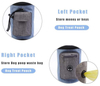 Wholesale Custom Portable Dog Treat Snack Food Training Pouch Bag Walking Travel Pet Treat Bag Holder