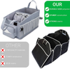 Tote Car Organizer Front Back Seat Car Storage Between Seats Organizer Car Trunk Organizer Foldable