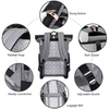 Custom Antitheft Large Rolltop School Backpack Bags for Men Women Waterproof 15.6 Inch Laptop Daypack School Bag with Usb Port