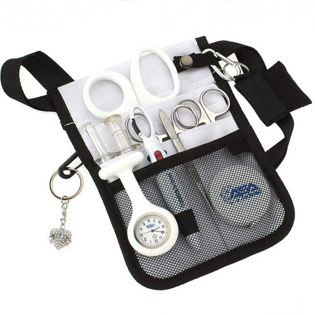 Premium Convertible Practical Medical Nursing Fanny Pack Organizer Belt Pouch Nurse Waist Bag Holder