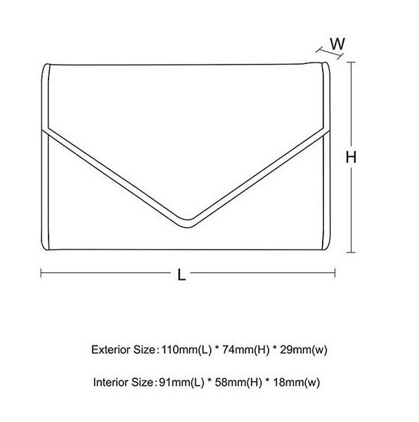 Woman PU Leather Card Case Wallet Credit Card Holder For Ladies