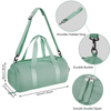 Custom Waterproof Gym Sports Bag with Wet Pocket And Shoes Compartment Womens Travel Duffel Bag with Shoulder Strap