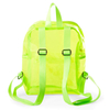 Stylish Neon Transparent PVC Shoulders Bag Daily Mini Fashion Backpack For Shopping Traveling Sport
