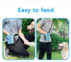 Custom Print Pet Food Snack Treat Bag With Poop Dispenser, Walking Outdoor Dog Training Treat Pouch