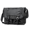 custom logo laptop crossbody messenger bag with multi pockets waterproof adjustable shoulder bag