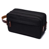 Custom Canvas Small Travel Toiletry Organizer Bag Shaving Dopp Kit for Travel