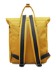 Factory Wholesale Custom Portable Women Laptop Backpack Fashion Yellow Roll Top Business Daypack