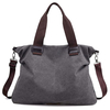 custom vintage canvas tote bag womens handbag with shoulder strap female casual cross body bag