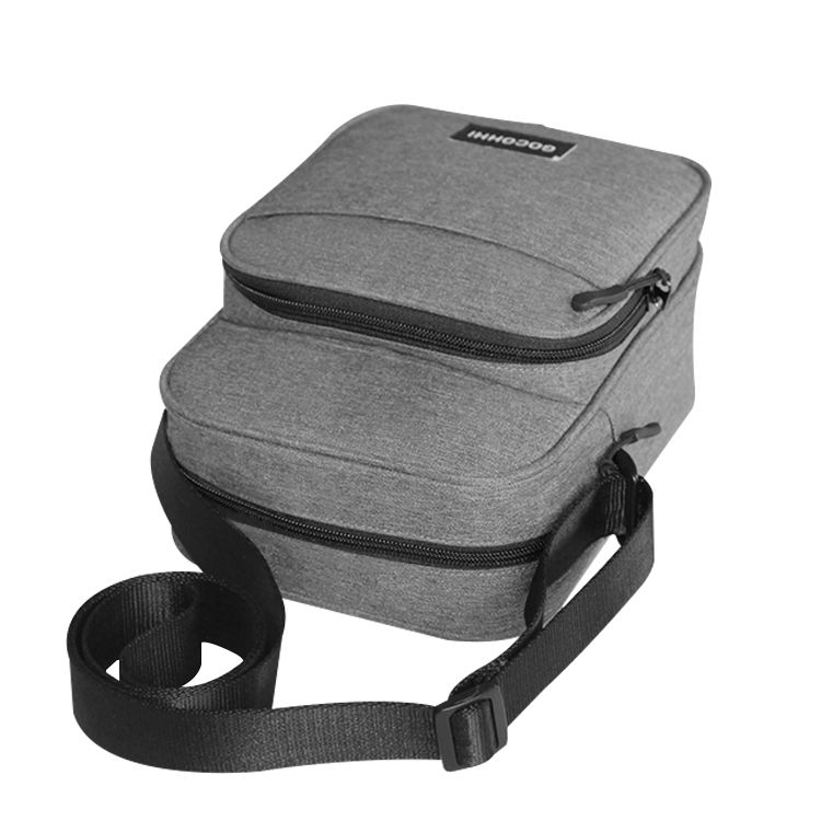 Trendy Plain Durable Polyester Custom Men Blank Nylon Waterproof Single Strap Shoulder Bag Travel Single Crossbody Bag