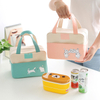 Insulated Lunch Office Cooler Tote Bag for Adults Small Canvas Cooler Lunch Box Character Lunch Bag for Kids