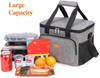 Large Thicken Folding Fresh Keeping Nylon Cooler Bag Lunch Bag Insulation Thermal Camping Lunch Cooler Bag for Picnic