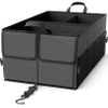 Foldable Black Oxford Fabric SUV Storage Box Holder Auto Cars Organiser Car Trunk Organizer With Handle