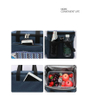 Large Capacity Picnic Cooler Bag Shoulder Thermal Tote Office Food Pouch Camping Snack Fruit Drink Fresh-Keeping Package Bag