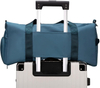 Outdoor Blue Oxford Fabric Sports Travel Duffel Bag Gym Bags With Shoe Compartment For Women And Men