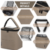 Reusable Storage Bottle Cooler For Baby Milk Breastmilk Cooler Bag Baby Bottle Cooler Special Peva Material Waterproof Milk Bags