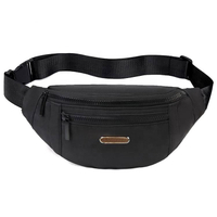 Factory Cheap Outdoor Nylon Fanny Pack Pouch Bag Adjustable Strap Running Waist Bag Sports Belt Pouch for Phone