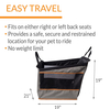 Waterproof Anti-Scratch Pet Dog Car Seat Non Slip Dog Car Seat Cover Dog Travel Mat For Car