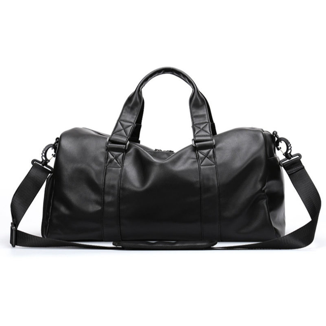 Men Travel Sports Bag Foldable Gym Duffel Bag Luxury Duffle Bag with Shoes Compartment