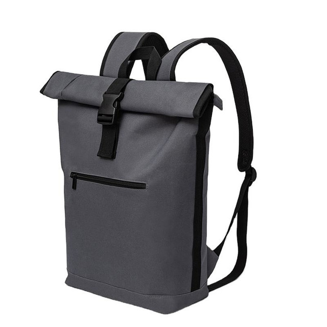 Teenagers School Notebook Roll Up Backpack Bag Mochila Rucksack Eco RPET Designer Travel Roll Top Laptop Backpacks for Men