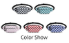 Amazon Hot Selling Women Fashion Waist Bag Waterproof Chest Pack Bum Bag Checkerboard Fanny Pack