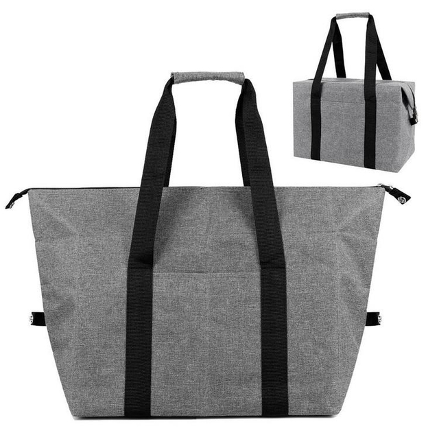 Custom Reusable Cooler Grocery Tote Bags Online Folding Insulated Food Picnic Shopping Bag for Women Men