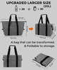 Custom Reusable Cooler Grocery Tote Bags Online Folding Insulated Food Picnic Shopping Bag for Women Men