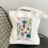 Heavy Duty Eco Cotton Weekend Tote Bag Travel Shoulder Tote Bag Canvas