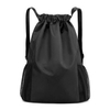 Cheap Promotional Nylon Waterproof Drawstring Backpack Gym Bag Custom Logo Polyester School Bags