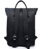 Unisex Large Rpet Rolled Up Backpack Water Resistant Laptop Backpack Eco Friendly