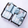 7 Set Packing Cubes With Shoe Bag Luggage Laundry Bag Suitcase Organizers For Travel Accessories