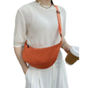 Clutch Shoulder Bag Mini Handbag Handle Purse with Zipper Closure for Girls Women Work School