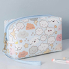 High Quality Cosmetic Bag Pouch PU Designer Make Up Bags Leather Mens Travel Toiletry Bag 2022