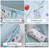 Wholesale Custom Sublimation Printing Light Weight Polyester Travel Suitcase Organizer Pouch Luggage Compression Packing Cubes