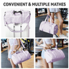 Multi-functional Gym Bag with Shoe Compartment Portable Carry on Shoulder Lady Women Sport Gym Duffel Bag