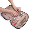 Fashion Laptop Large Capacity Travel Portable Imitation Leather Women\'s Jewelry Storage Bag
