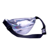 Popular Holographic Fanny Bag Waterproof Laser PU Leather Waist Bag for Traveling Running Jogging