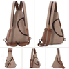 Canvas tote shopping shoulder sling bag wholesale sling bag for men casual canvas chest bags