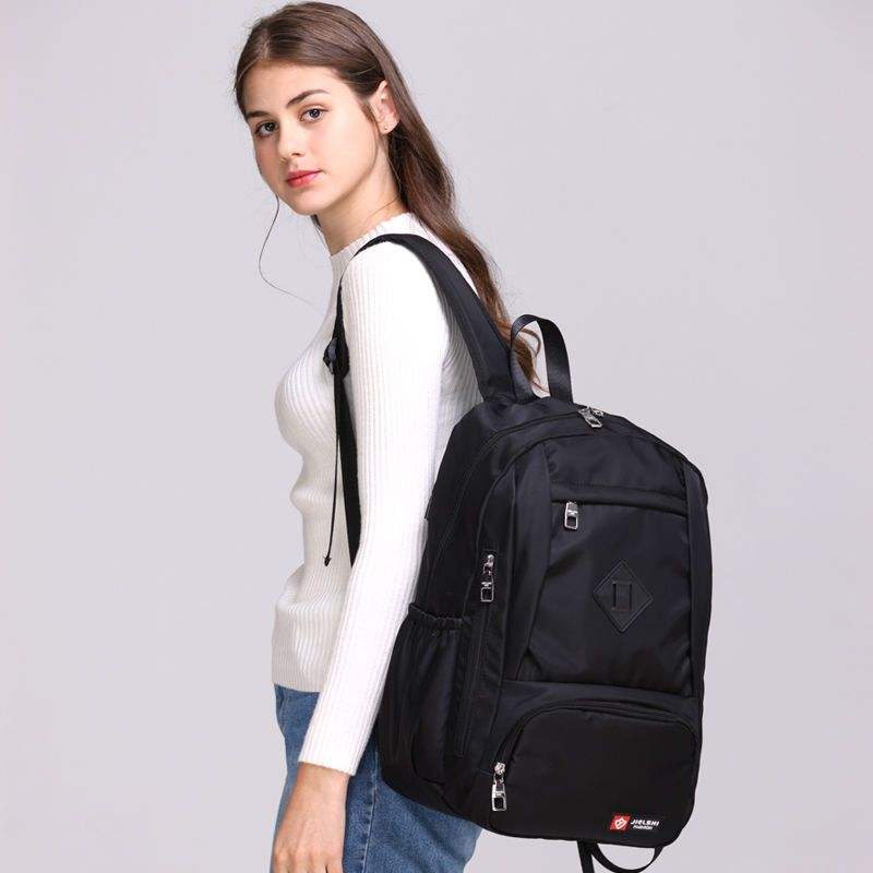 Top sell high quality nylon school supplies backpack wholesale travel backpack bag custom logo