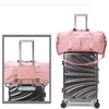 Waterproof Gray Duffle Bag for Men Lightweight Travel Duffle Bag Overnight Shoulder Bag