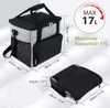 Large Custom Travel Soft Side Cooler Bag Insulated Food Drinks Beer Cans Picnic Thermal Insulation Shoulder Bag with Ice Pack