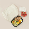 Portable Canvas Lunch Bag Women Outdoor Camping Hiking Picnic Food Cooler Pouch Travel Eating Storage Thermal Package Bag